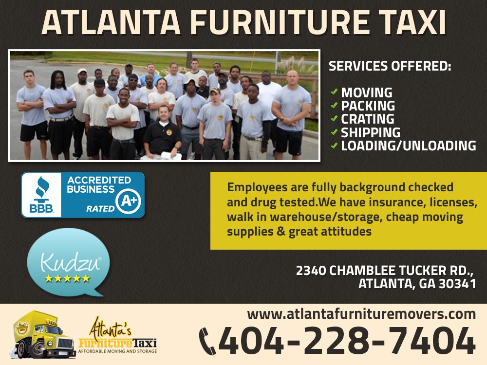 Best Furniture Movers Atlanta